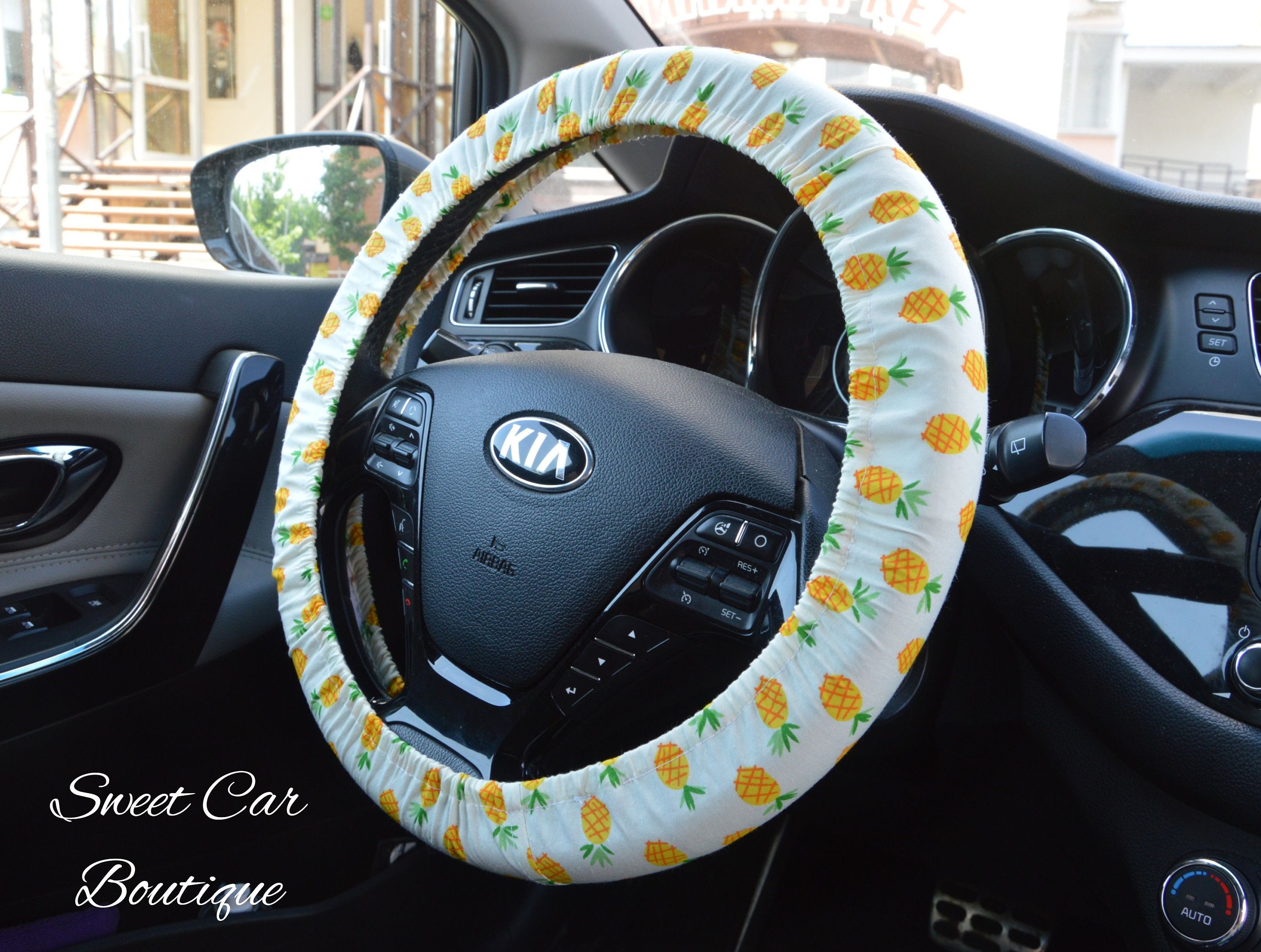 hawaiian girl car accessory