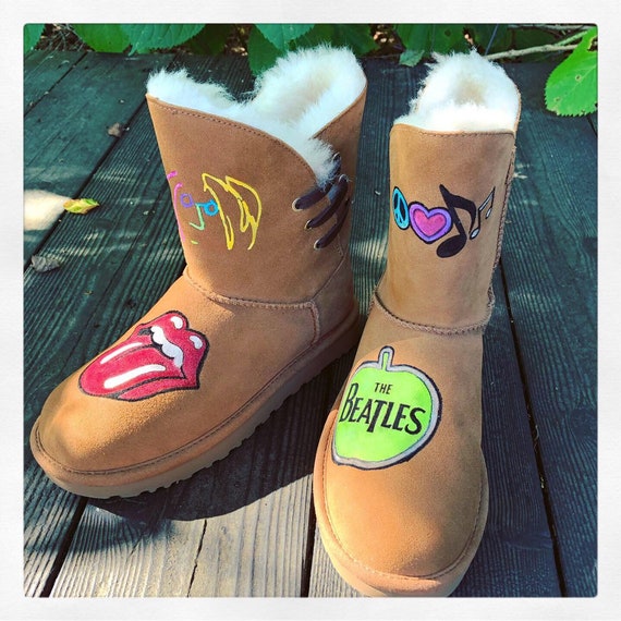 custom uggs etsy