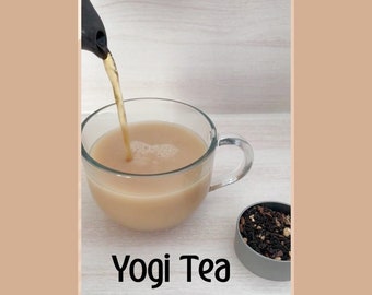 Yogi tea, chai masala, tea lover gift, yoga instructor gift, yoga mom gift, tea drinker gift, chai tea blend, yoga gift for women, tea lover