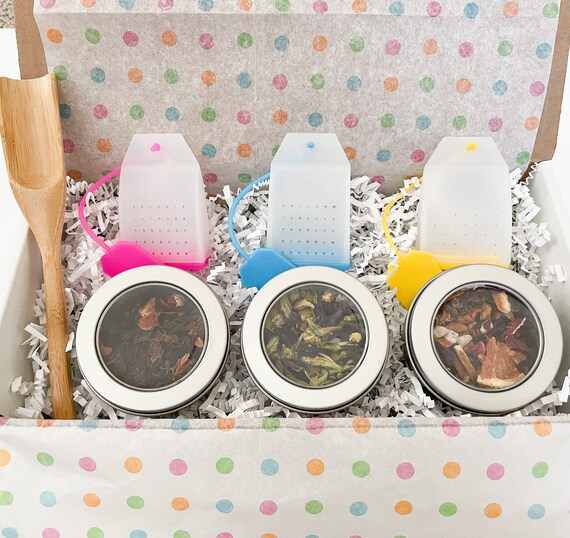 Herbal Tea Gift Set Tea Sampler Box Tea Lover Gift Tea - Etsy