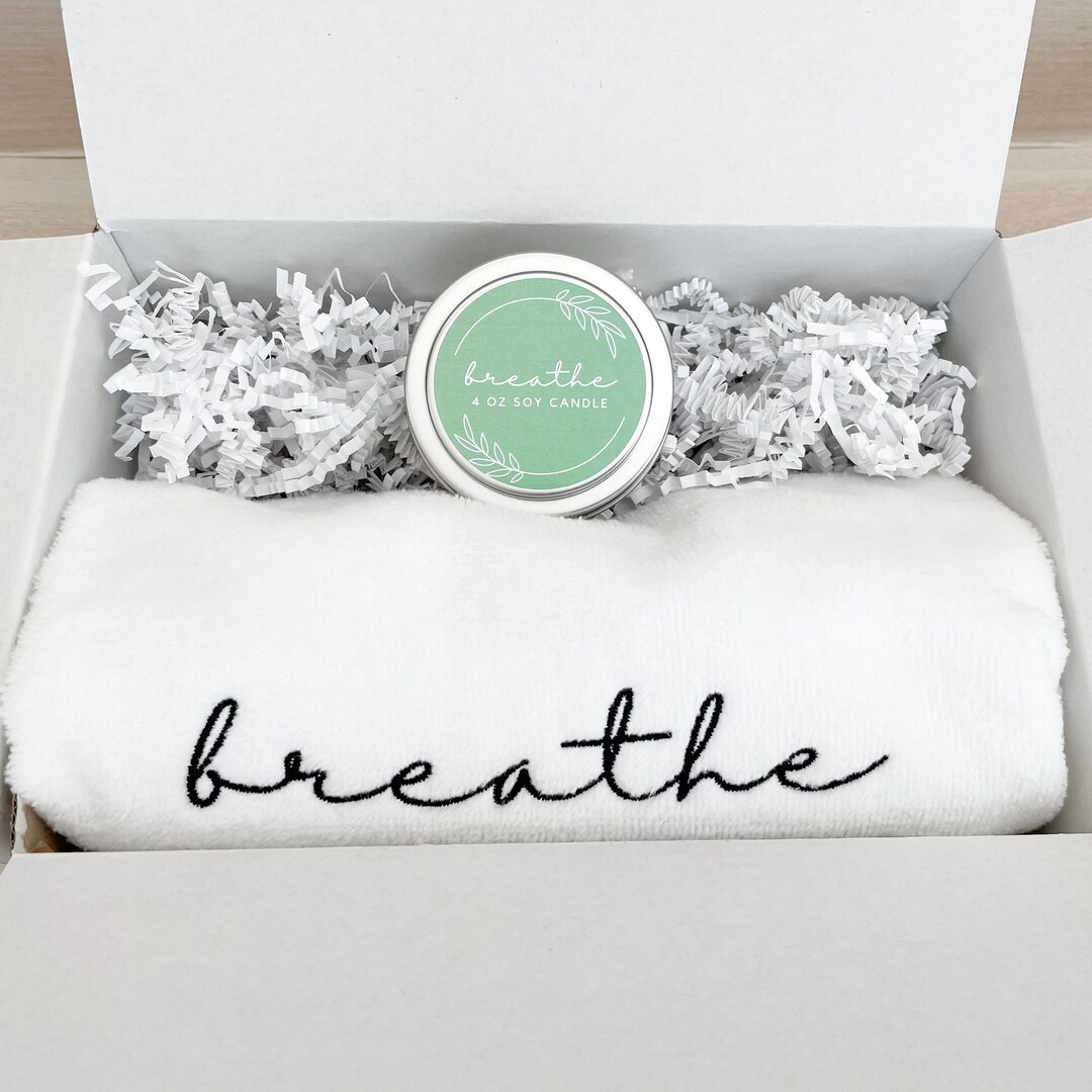 Yoga Gift Box Yoga Towel Yoga Candle Hot Yoga Towel Yoga Etsy