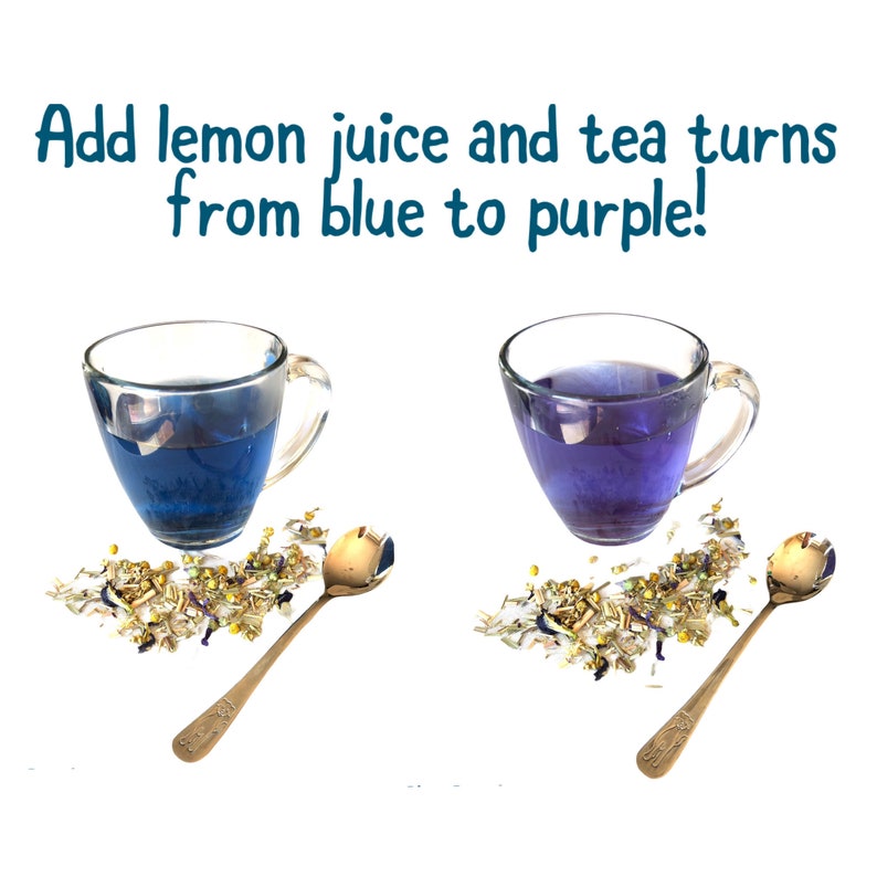 PEACE Tea Blue Tea Peaceful Gift Butterfly Pea Flower Etsy