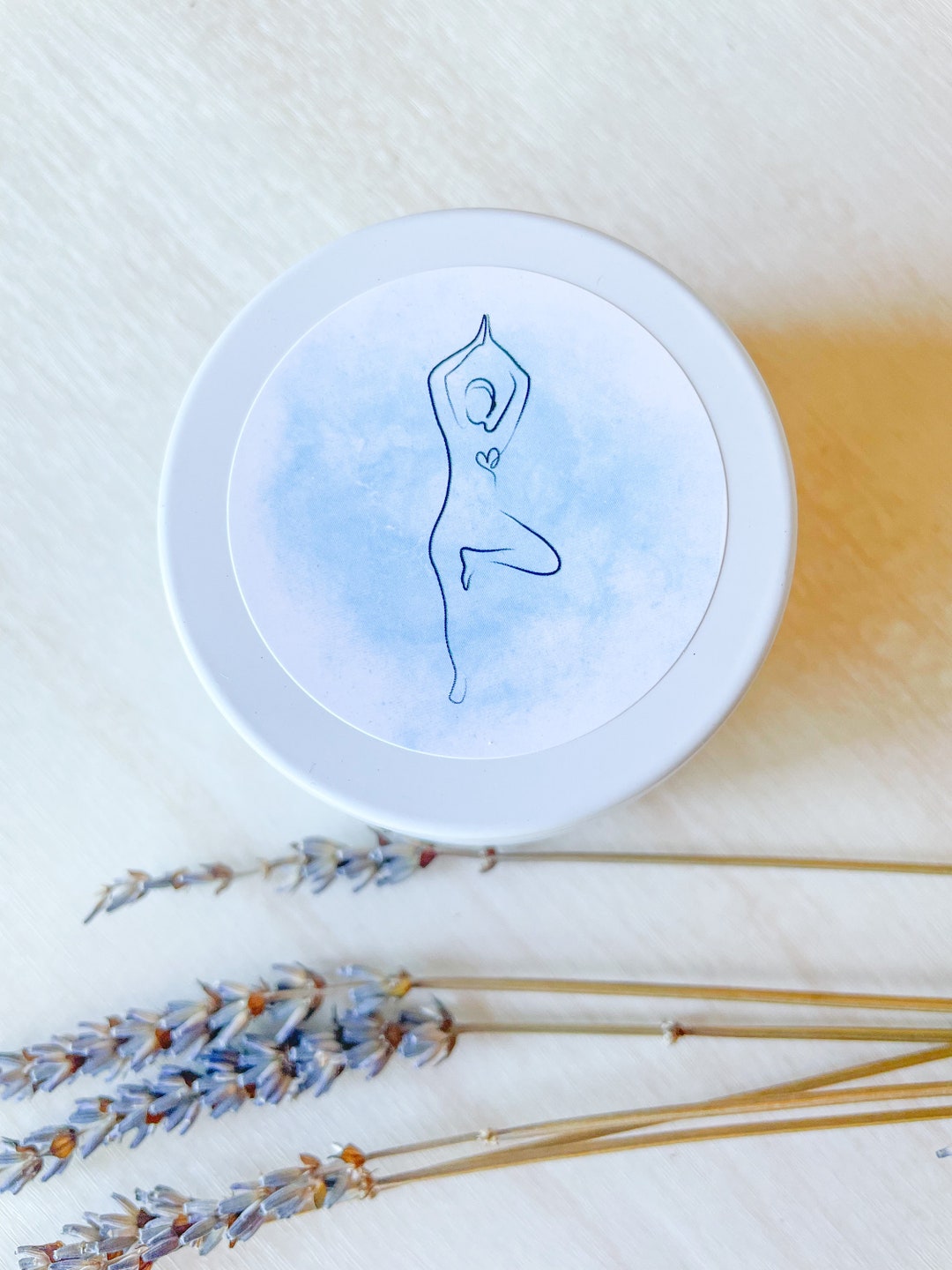 Yoga Candle Yoga Instructor Gift Yoga Gifts for Her Etsy