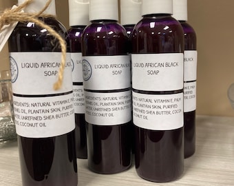 Liquid - African Black Soap