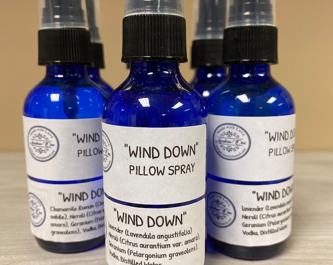 Aromatherapy “Wind Down” Pillow Spray
