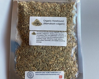 Organic Horehound (Marrubium Vulgare)