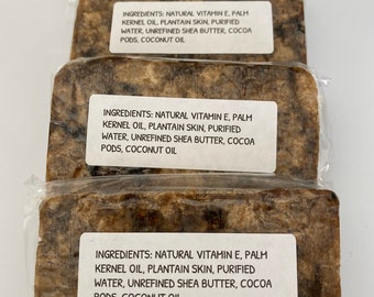 Long Lasting Organic Raw African Black Soap