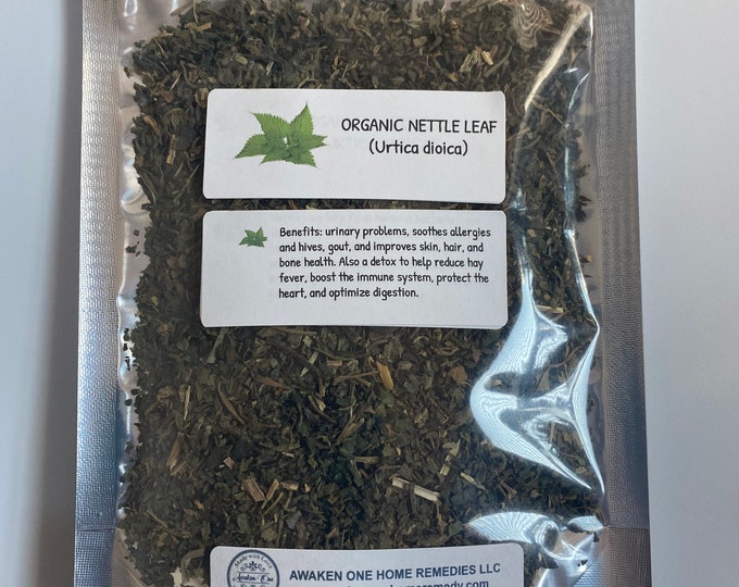 Organic Nettle leaf (Urtica dioica)