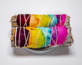 Rose Chakra Sage Bundle (Salvia apiana)