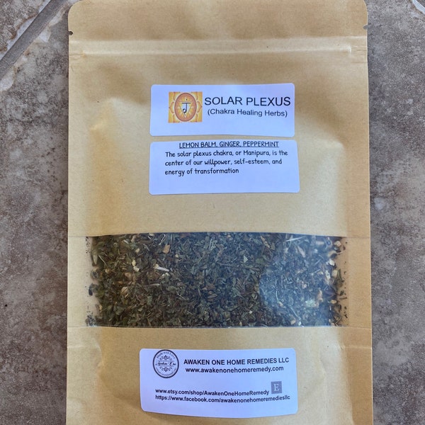 Solar Plexus Chakra Herbal Blend