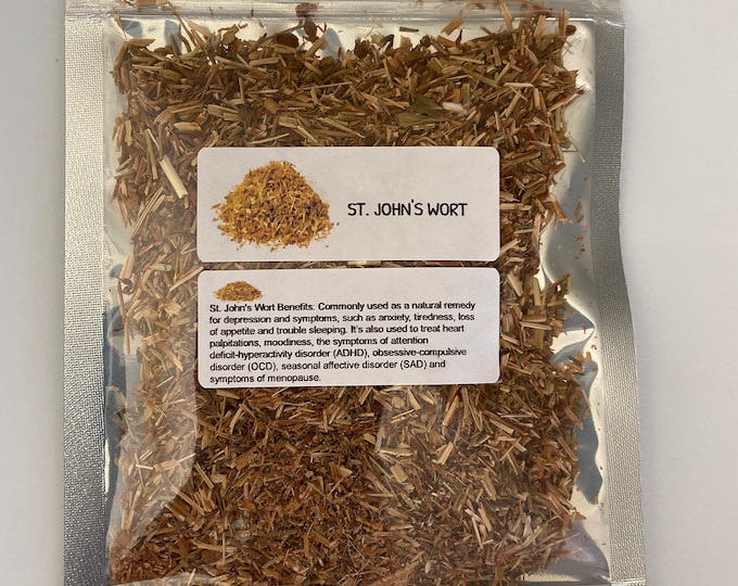 Organic Saint John's Wort (Hypericum perforatum)