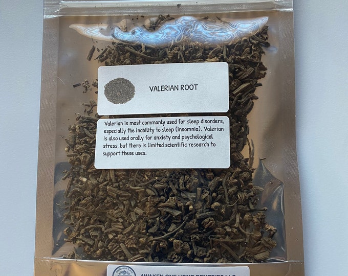 Organic Valerian Root (Valeriana officinalis)