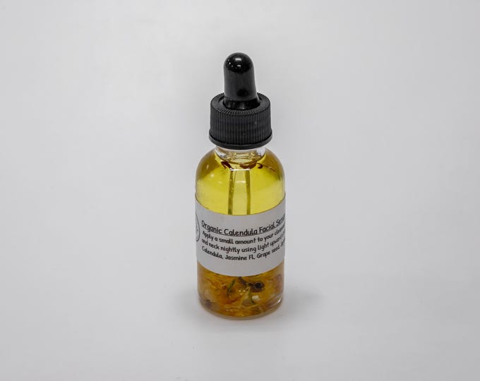 Organic Red Rose & Caléndula Facial Serum