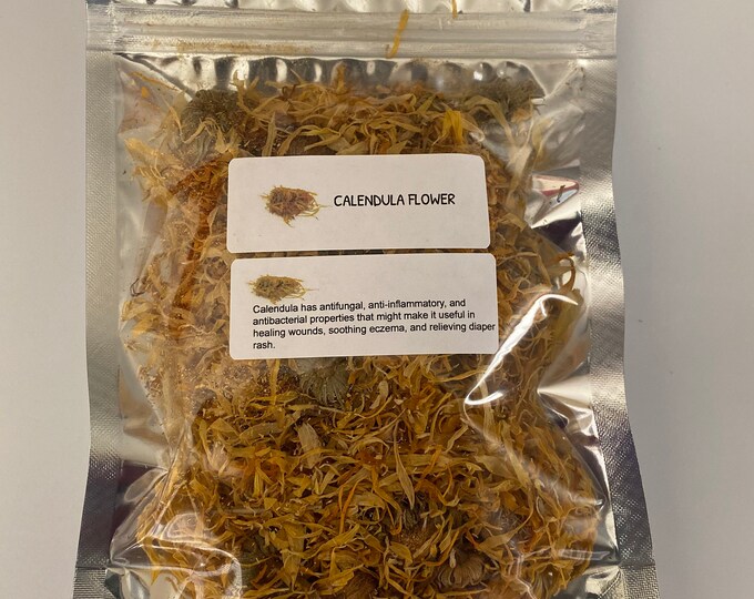 Organic Calendula Flower (Calendula officinalis)