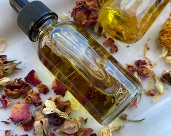 Organic Red Rose & Caléndula Facial Serum