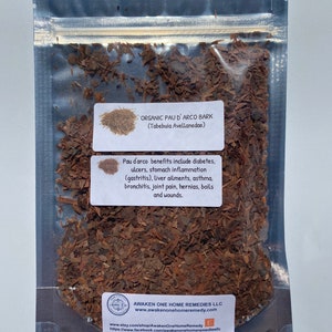 Organic Pau D’ Arco Bark