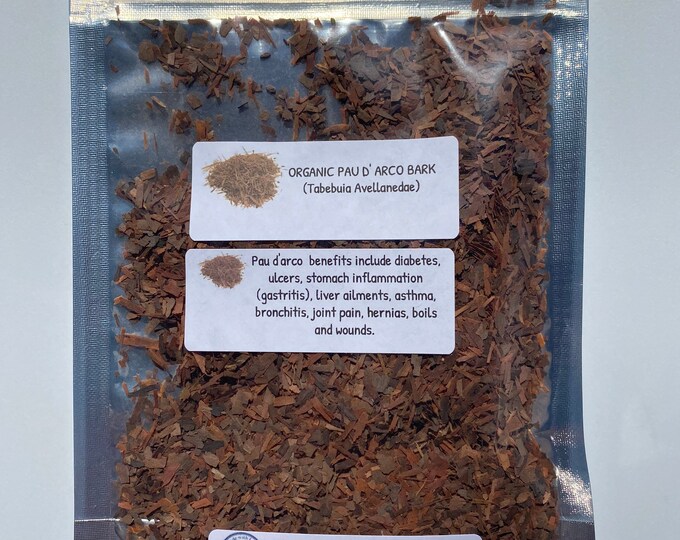 Organic Pau D’ Arco Bark