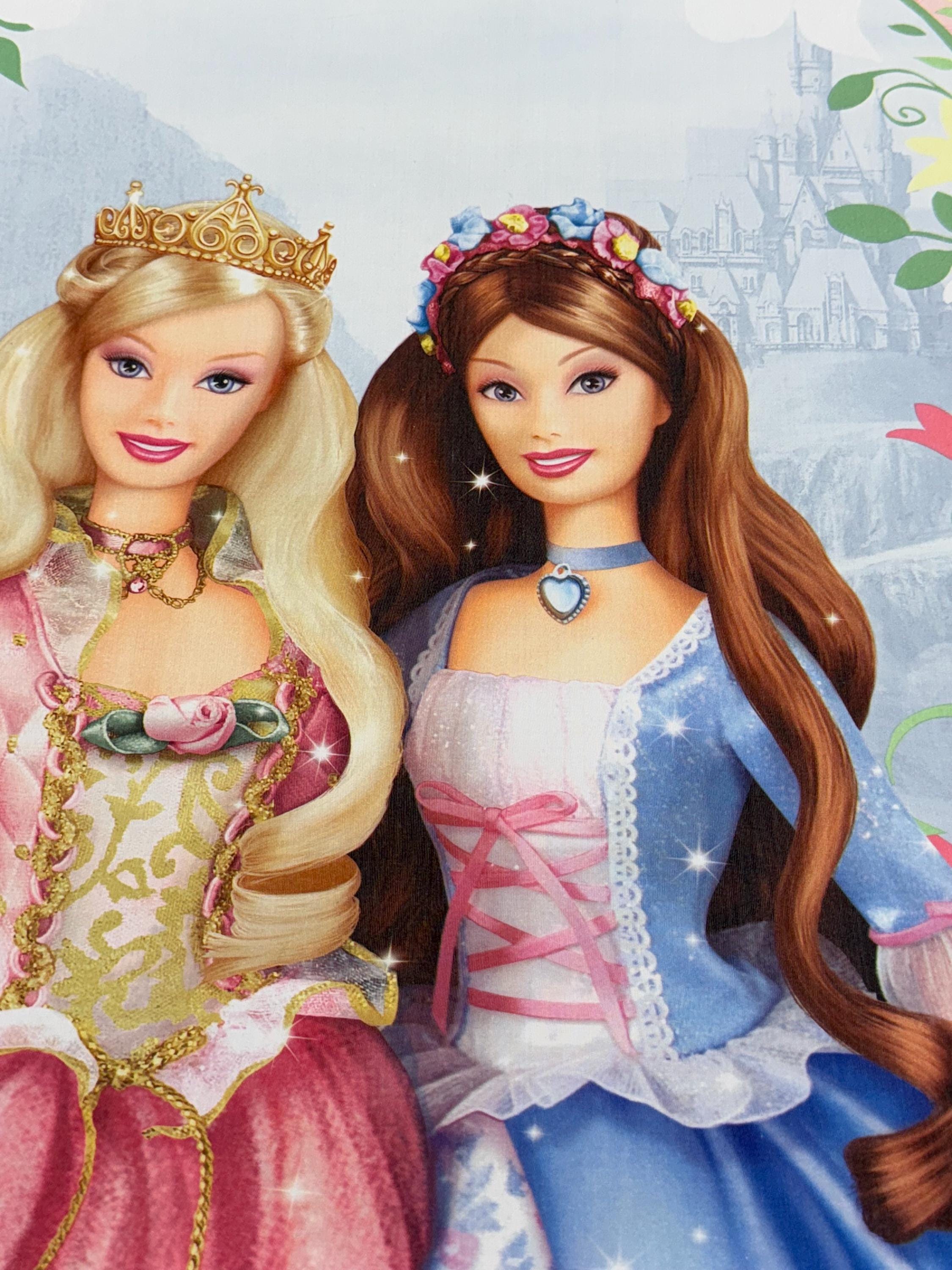 Barbie Princess and the Pauper Panel 36x61 | Mattel 2004 Poly