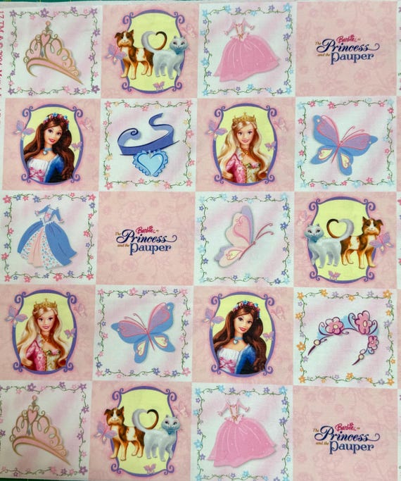 Barbie 2004 Princess Pauper Panel | Anneliese Erika Patchwork