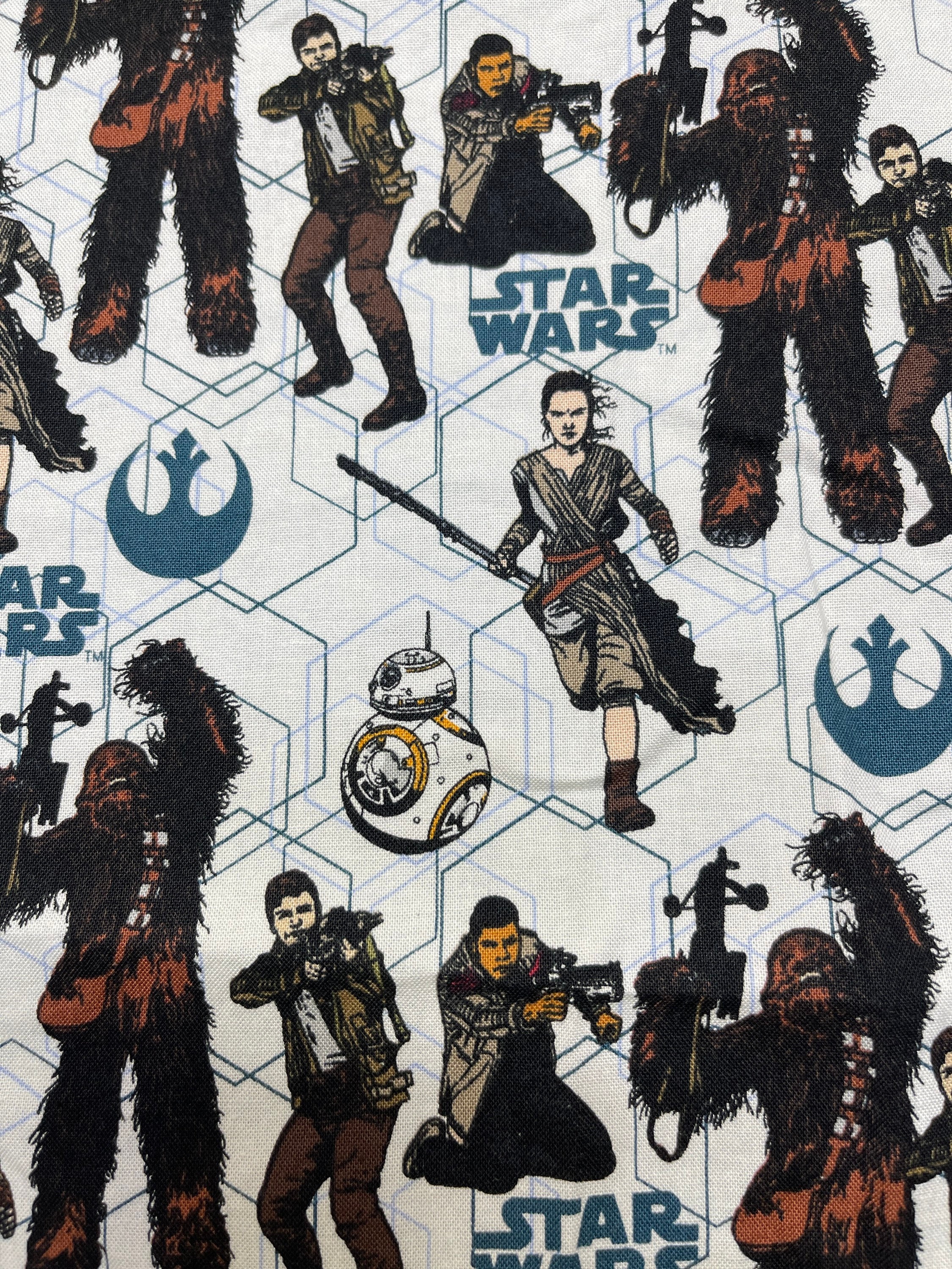 Star Wars Cotton Fabric Camelot Fabric Style 7360202 Etsy