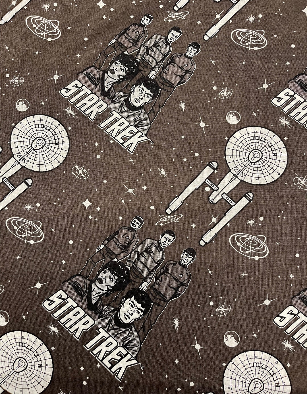 Star Trek Cotton Enterprise Crew Fabric 2017 Style 63100304 Licensed ...