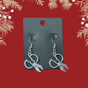 Nähmaschinen Schere Ohrringe Geschenk Quilter Nähmaschine Crafter Mutter Tante Freund Schwester Gilde Geschenk Nähen Thema