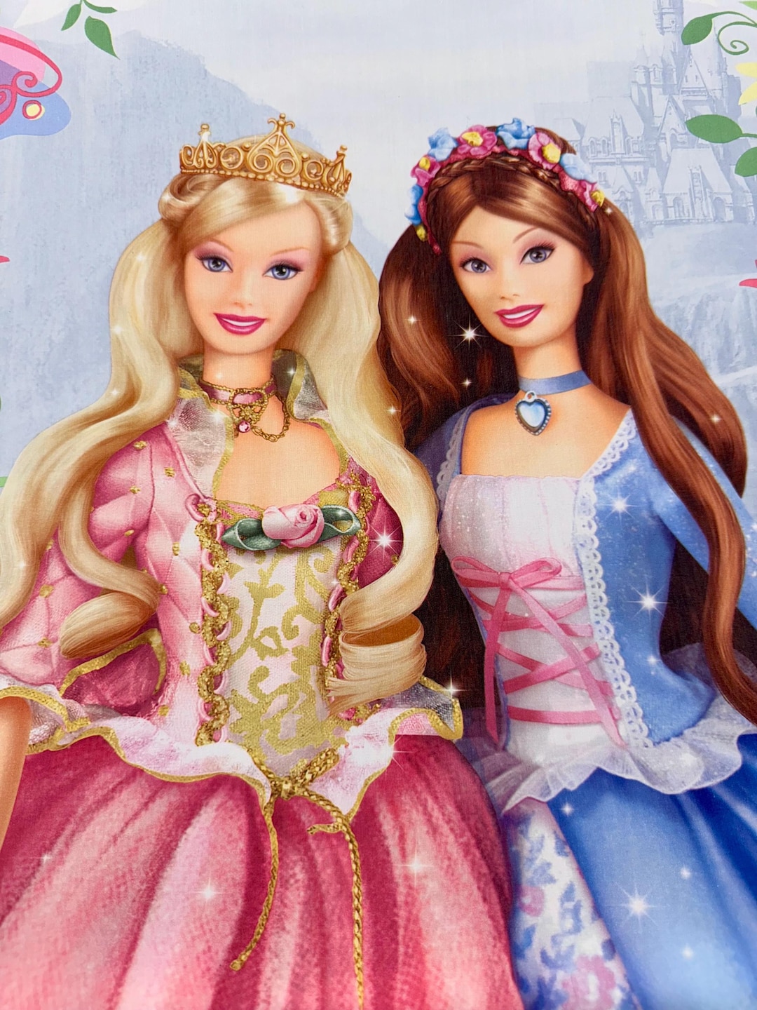 Barbie Princess and the Pauper Panel 36x61 | Mattel 2004 Poly