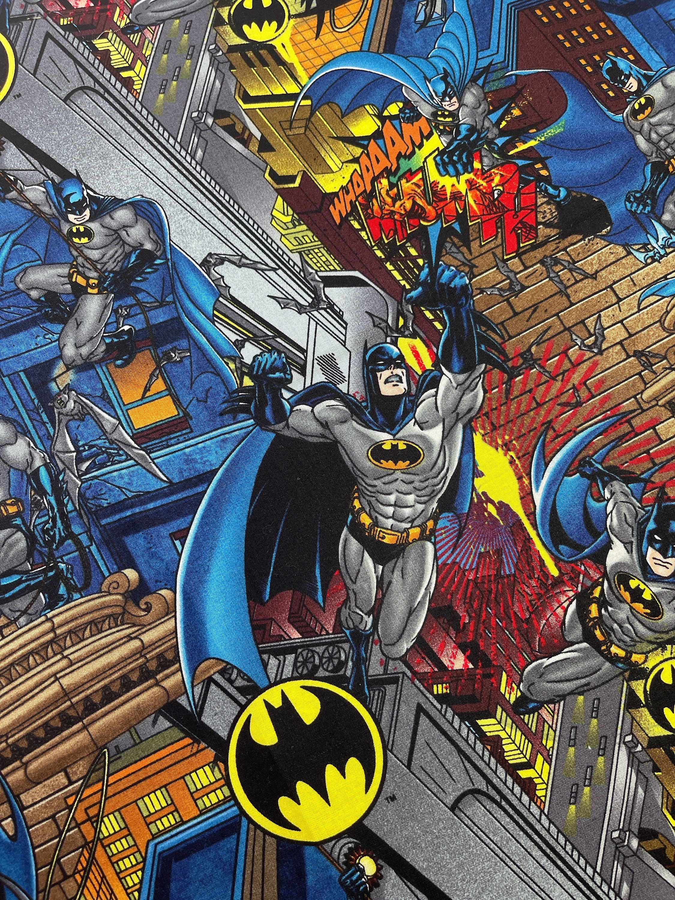 Batman Quilt Fabric | Licensed DC Comics | Rare OOP Cotton - Etsy