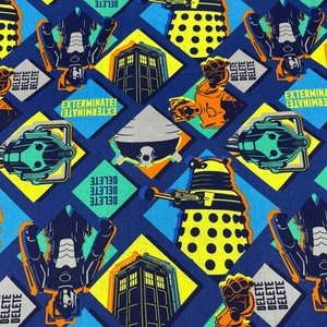 Doctor Who  Cotton Fabric Springs Creative   2012