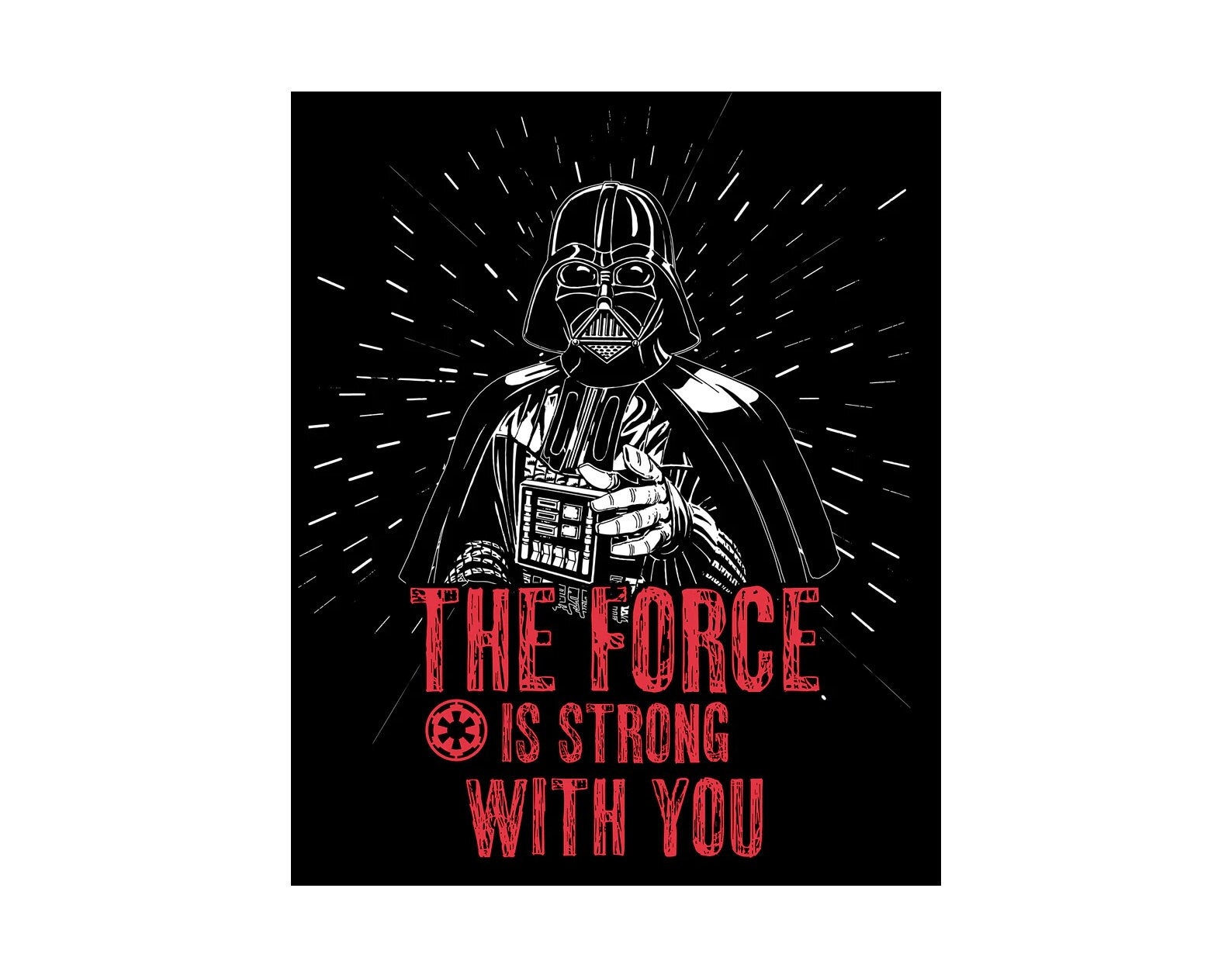 Darth vader cheap fabric panel