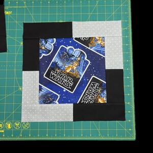 Star Wars Epic Quilt Featuring 30 Star Wars Cotton Fabrics Hand Made ...