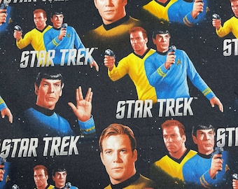 Star Trek 2012 Kirk Spock Fabric | 63100011 OOP Cotton