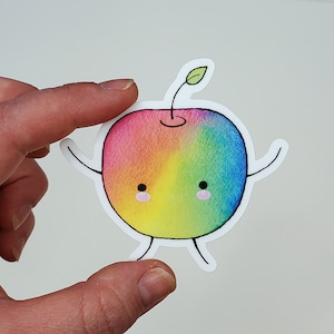 CYM Junimo Vinyl Sticker, Watercolor Stardew Decal