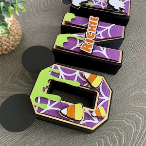 Mickey Halloween 3D Letters / Mickey Halloween Birthday Decorations / Mickey Halloween Birthday Party