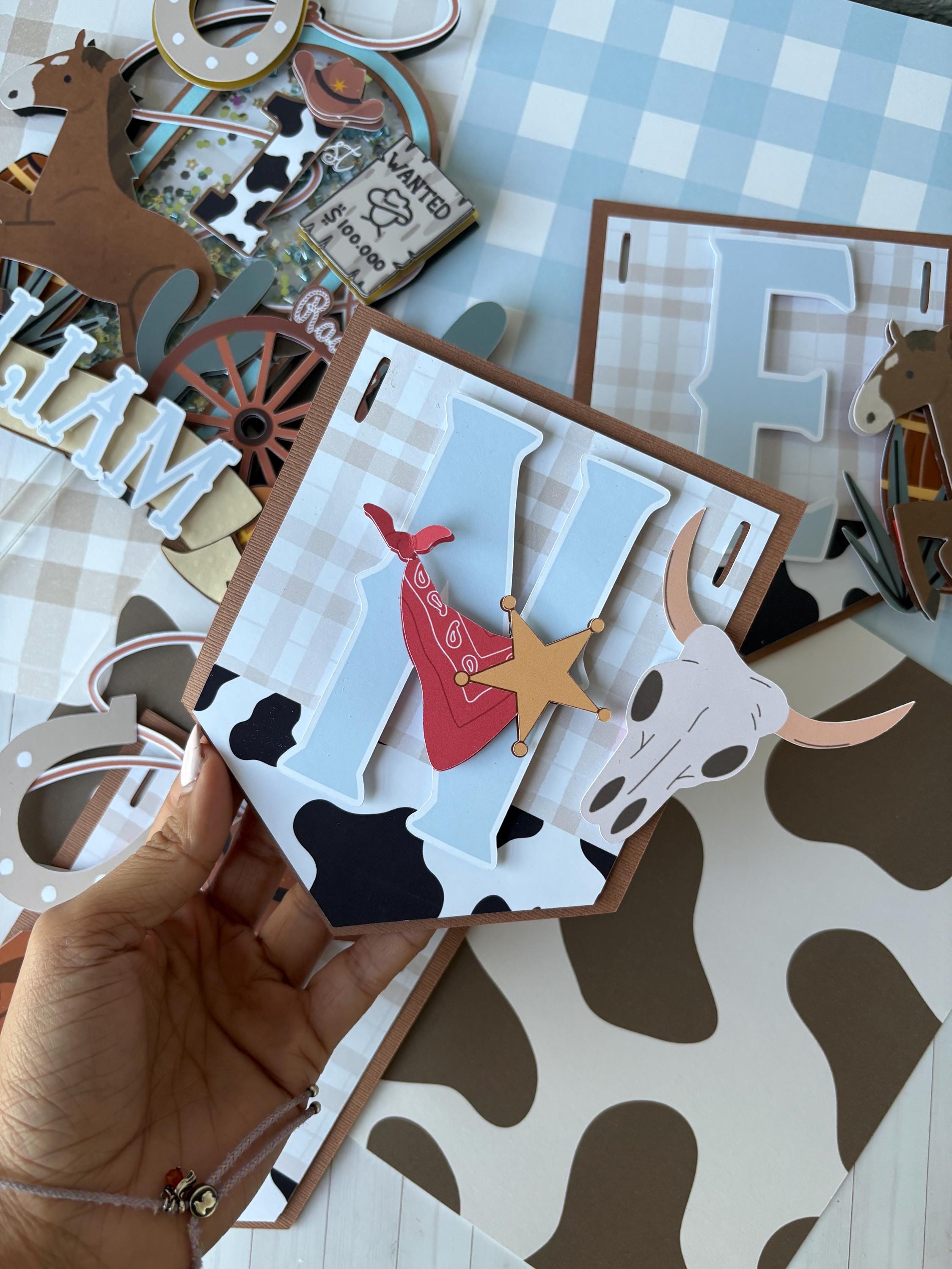My 1st Rodeo 3D Letters / My First Rodeo Party Decor - Etsy