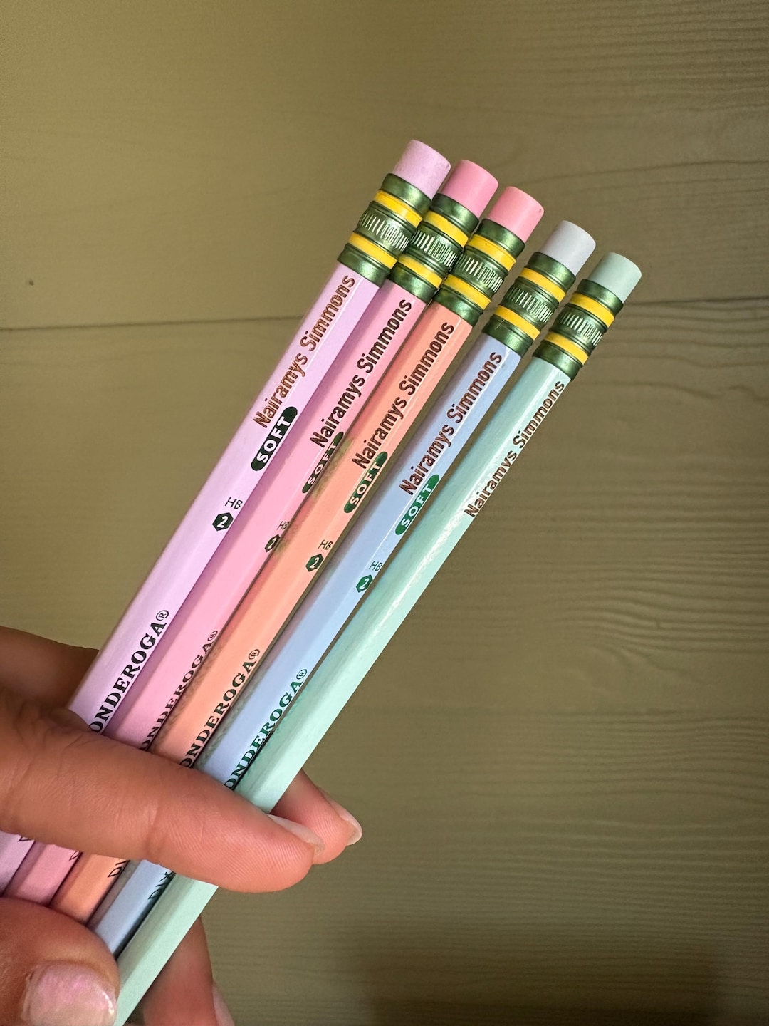 Personalized Ticonderoga #2 Pencils | Back to School Pencils | Engraved ...