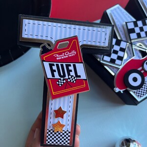 Two Fast 3D Letters / Race Car Birthday Party / Vintage Race Car ...