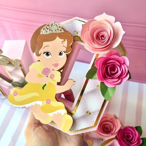 Baby Belle 3D Letters / Beauty and the Beast Birthday Party