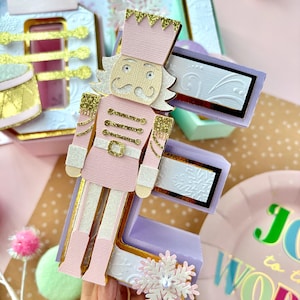 Nutcracker 3D Letters / Nutcracker Birthday Decorations / Nutcracker Sugar Plum Fairy Decorations