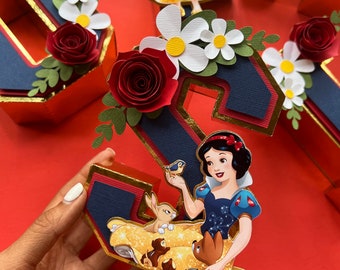 Décoration Blanche Neige comestible décoration de gâteau Décoration Blanche Neige comestible décoration de gâteau