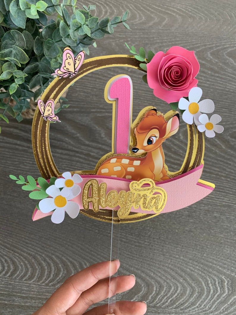Bambi 3D Letters / Bambi Birthday Party | Etsy
