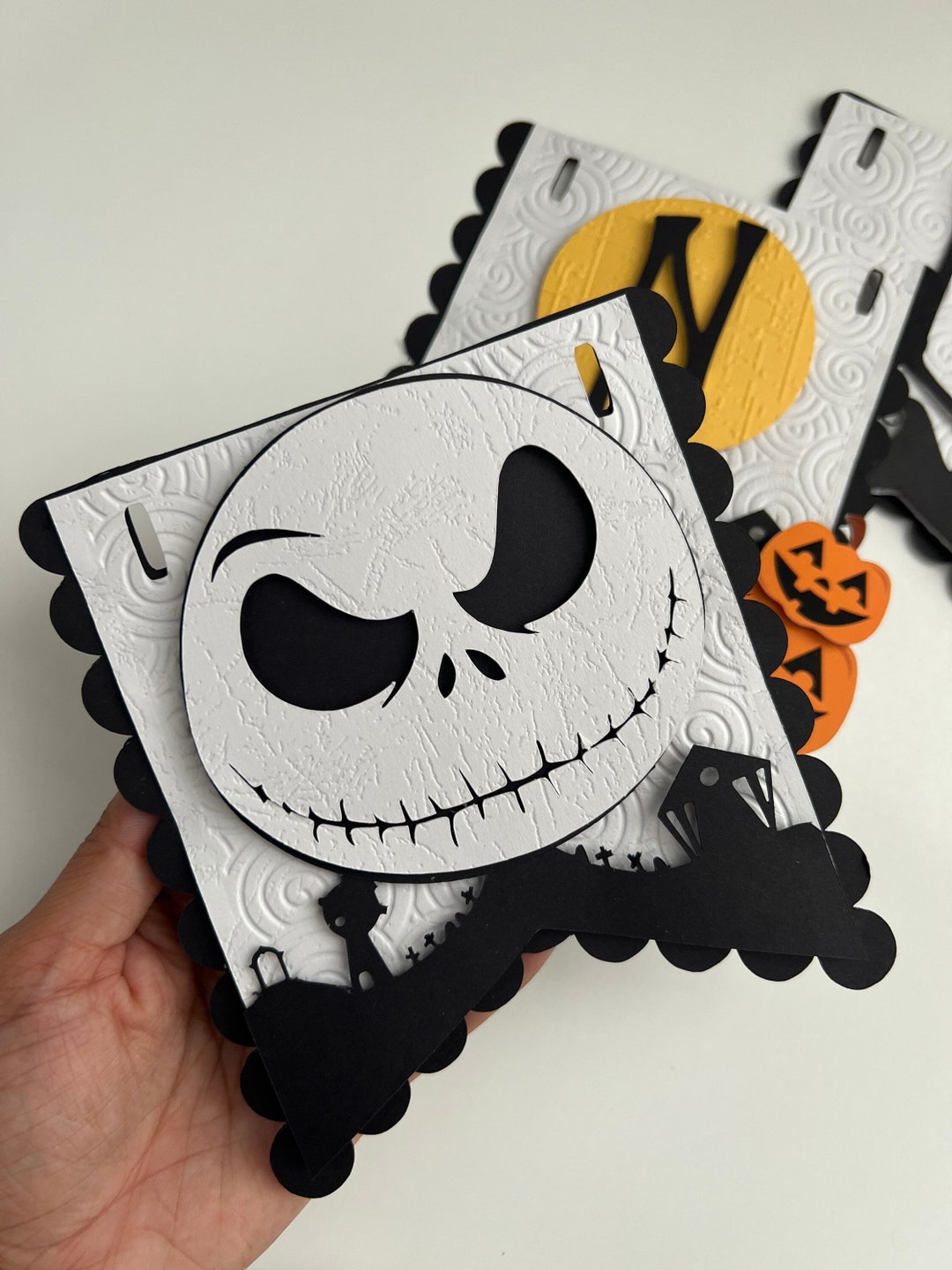 Jack Skellington Birthday Banner / Jack Skellington Birthday ...