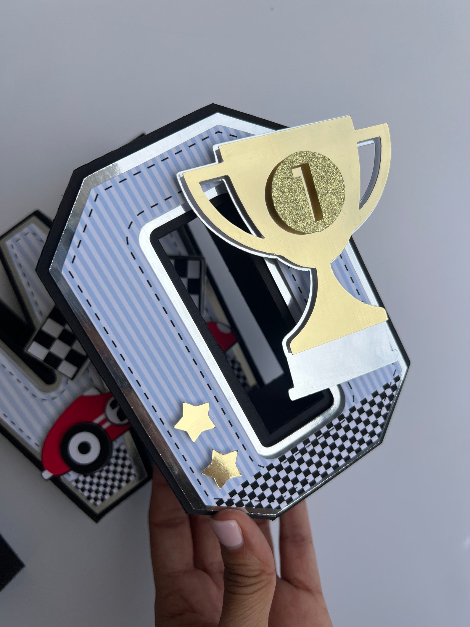 Vintage Race Car 3D Letters / Race Car Birthday Party - Etsy