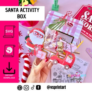 Activity Box / Activity Box SVG Template