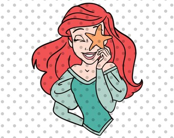 Free Free Little Mermaid Svg Etsy SVG PNG EPS DXF File