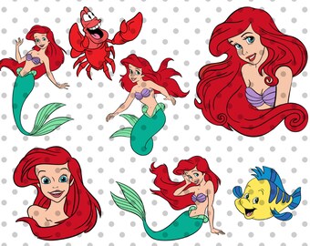 Download Ariel Svg Etsy
