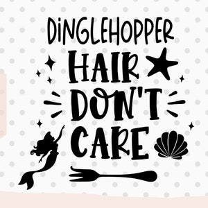 Dinglehopper Hair Don&#39;t Care svg, Cruise svg, captain svg, captain mouse svg, family cruise svg, cruise door svg, mouse cruise svg
