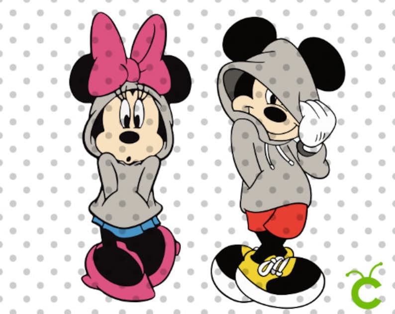 Download LAYERED mickey and minnie SVG disney couples svg Mickey | Etsy