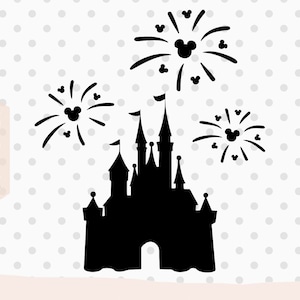 Muis Hoofd Vuurwerk SVG, Kasteel vuurwerk svg, Park Vuurwerk SVG, muis vuurwerk svg