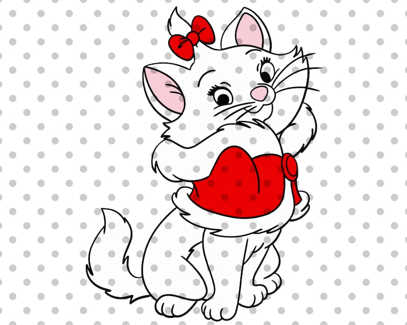 Download LAYERED Marie svg Aristocats svg aristocats cricut disney ...